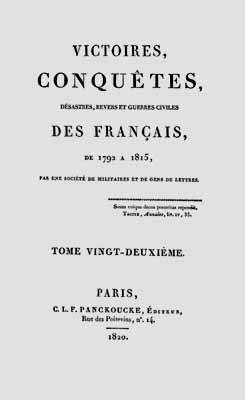 1820 victoires conquetes
