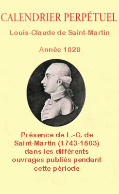 Calendrier perpetuel 1828