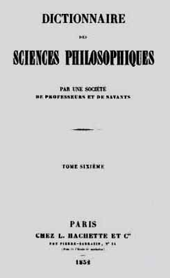 1852 Franck dictionnaire