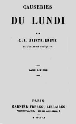 1855 ste beuve causeries t1
