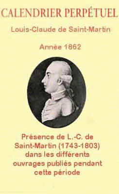 Calendrier perpetuel 1862