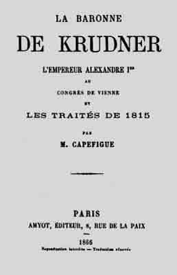 1866 Capefigue Krudner