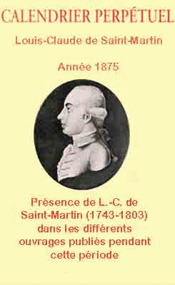 Calendrier perpetuel 1875