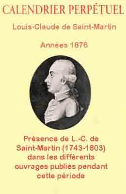 Calendrier perpetuel 1876
