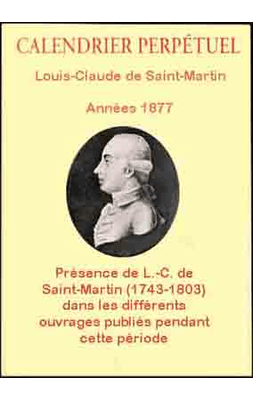 Calendrier perpetuel 1877