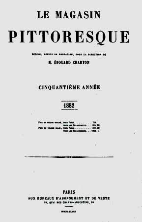1882 Le Magasin pittoresque