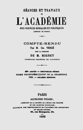 1882 Seances Academie