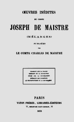 1870 maistre melanges