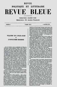 1890 La Revue bleue