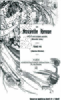 1901.La Nouvelle revue
