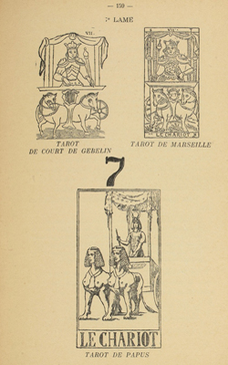 Le Tarot des Bohemiens chariot