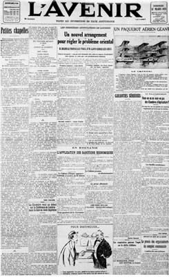 1921 03 11 LAvenir