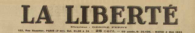 1933.La Liberté