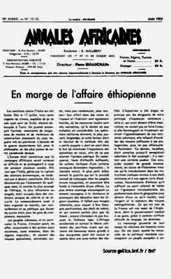 1936.Annales africaines