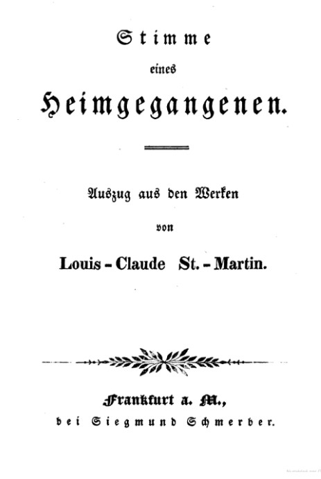 1831 HdD Francfort deutch