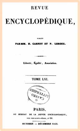 1832 revue encyclopedique t56