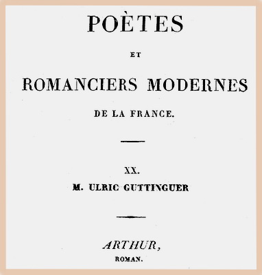 1836 sainte beuve guttinguer