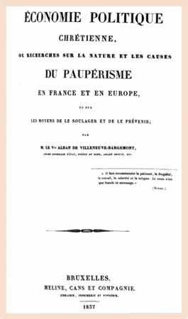 1837 economie politique