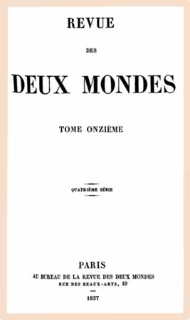 1837 revue deux mondes t11
