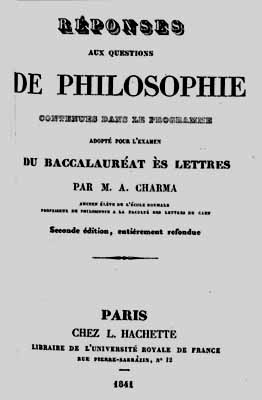 1841 reponses questions