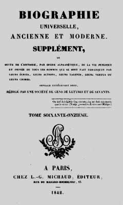 Calendrier perpetuel 1840