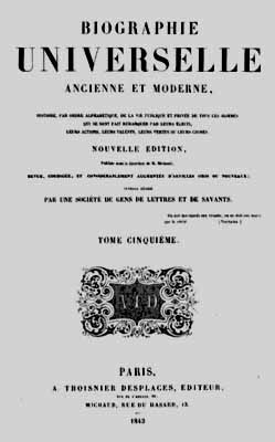Calendrier perpetuel 1840