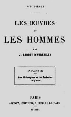 1860 Barbey aurevilly