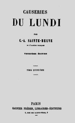 1860 sainte beuve t15