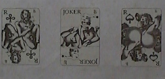 Les cartes de trèfle (détail) Treffles Kandl