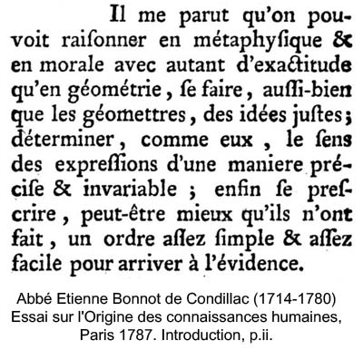condillac intro