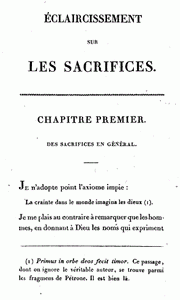 maistre eclaircissement