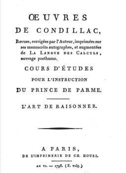 condillac raisonner