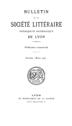 bulletin lyon1907
